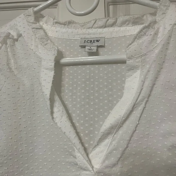 J Crew • Women's White Blouse - Picture 3 of 7